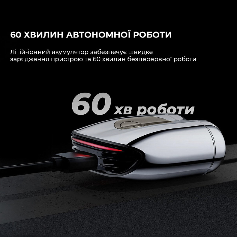 Електробритва Metz SuperCar Shaver silver MZCP021-SL