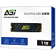 SSD накопичувач AGI 1TB AI818 M.2 2280 PCIe Gen 4x4 NVMe 1.4 QLC