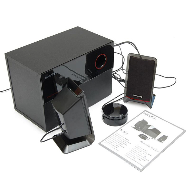 Колонки MICROLAB 2.1 M-200 black