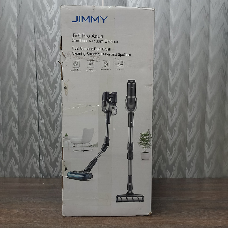 Аккумуляторный пылесос JIMMY JV9 Pro Aqua - Уценка