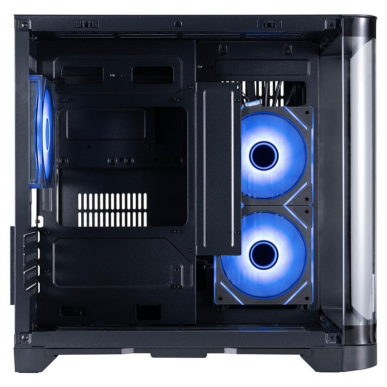 Корпус 1stPlayer UV5-BK-2FC7R-1FC7 Black без БП