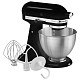 Кухонный комбайн KitchenAid CLASSIC 4,3 л 5K45SSEOB с откидным блоком черный