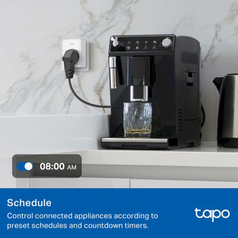 Розумна міні Wi-Fi розетка 802.11n Tapo P100(1-pack)