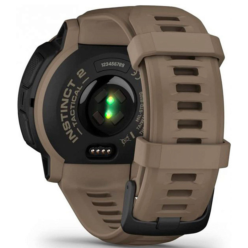 Спортивний годинник Garmin Instinct 2 Solar Tactical Coyote Tan