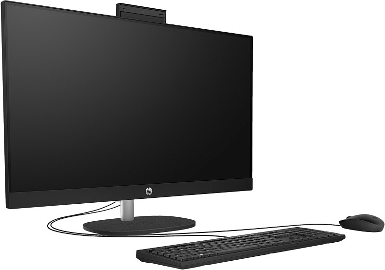 Моноблок 27" HP 27-cr0036ru AiO Ryz5 7520U/16Gb/SSD1TB/Cam/WiFi/K&M/DOS/Jet Black