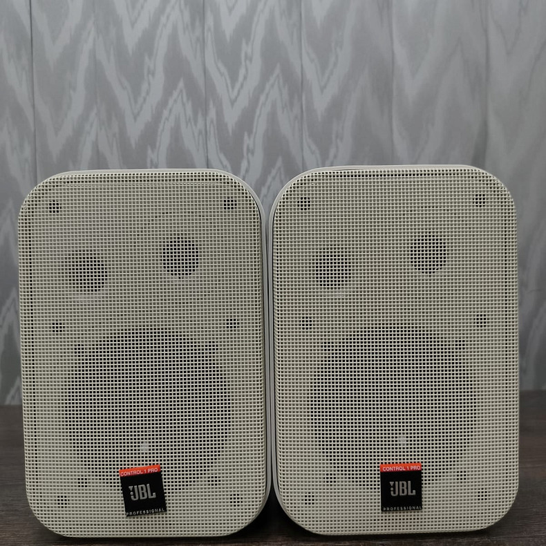 Студійний монітор JBL CONTROL 1PRO WHITE комплект (2шт) (C1PRO-WH-pair) - Уцінка