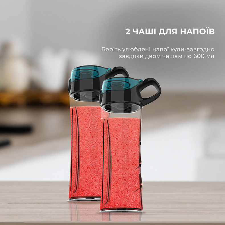 Блендер CECOTEC Power Titanium Fresh&Go Inox