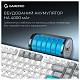 Клавиатура GamePro Asgard Drakkar Keychron Super Red Switch White (MK305WH)