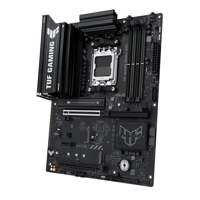 Материнcька плата ASUS TUF GAMING B850-E WIFI sAM5 B850 4xDDR5 M.2 HDMI DP WiFi BT ATX