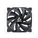 Корпусний вентилятор CHIEFTEC ZF-1425PWM, 140мм, 1200rpm, HDB, 4pin PWM, 20.1dBa, чорний