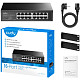 Коммутатор Cudy GS1016E, 16-Port Gigabit Easy-Managed Switch