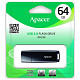 Флешка Apacer 64 GB AH336 USB 2.0 Black (AP64GAH336B-1)