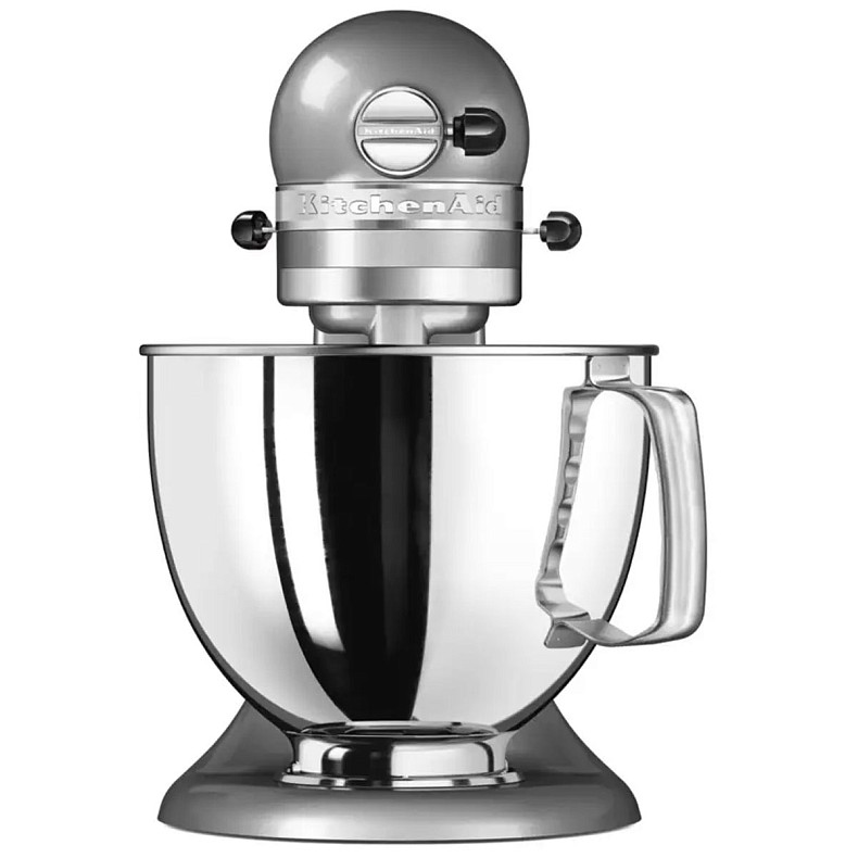 Кухонний комбайн KitchenAid Artisan 4,8 л 5KSM125ECU з відкидним блоком сріблястий