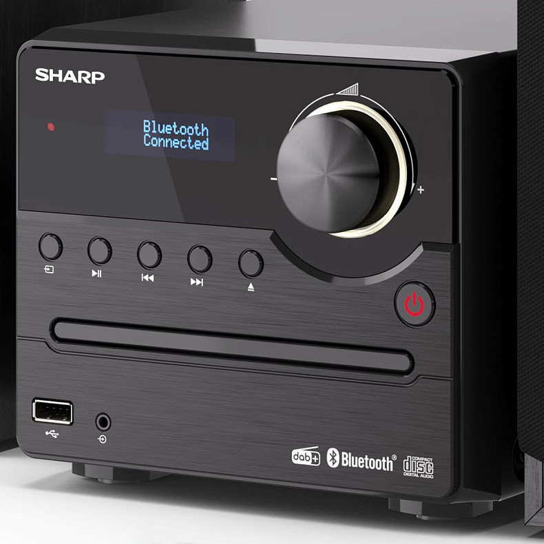 Музыкальный центр Sharp XL-B517D(BK) Black