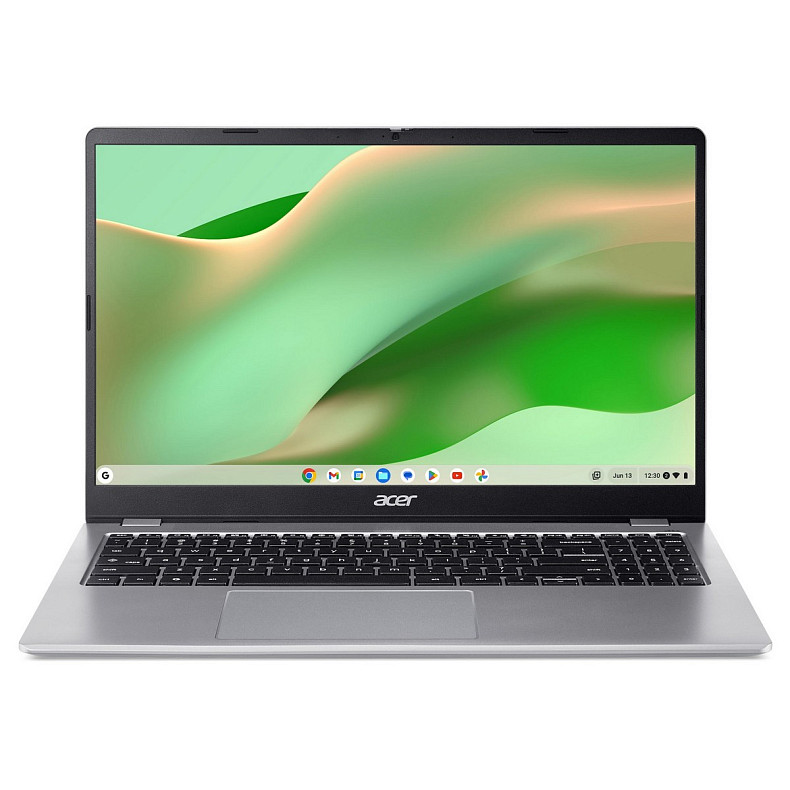Ноутбук Acer Chromebook CB315-6HT 15.6" FHD IPS Touch, Intel 3-N355, 8GB, F128GB, UMA, ChromeOS, серебристый