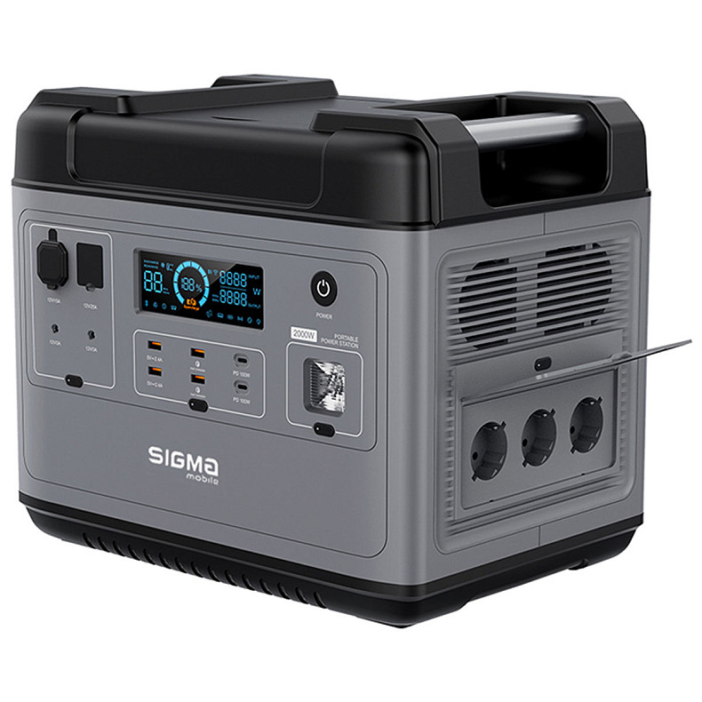 Зарядна станція Sigma mobile X-Power SI625APS Power Station Grey (4827798424612)