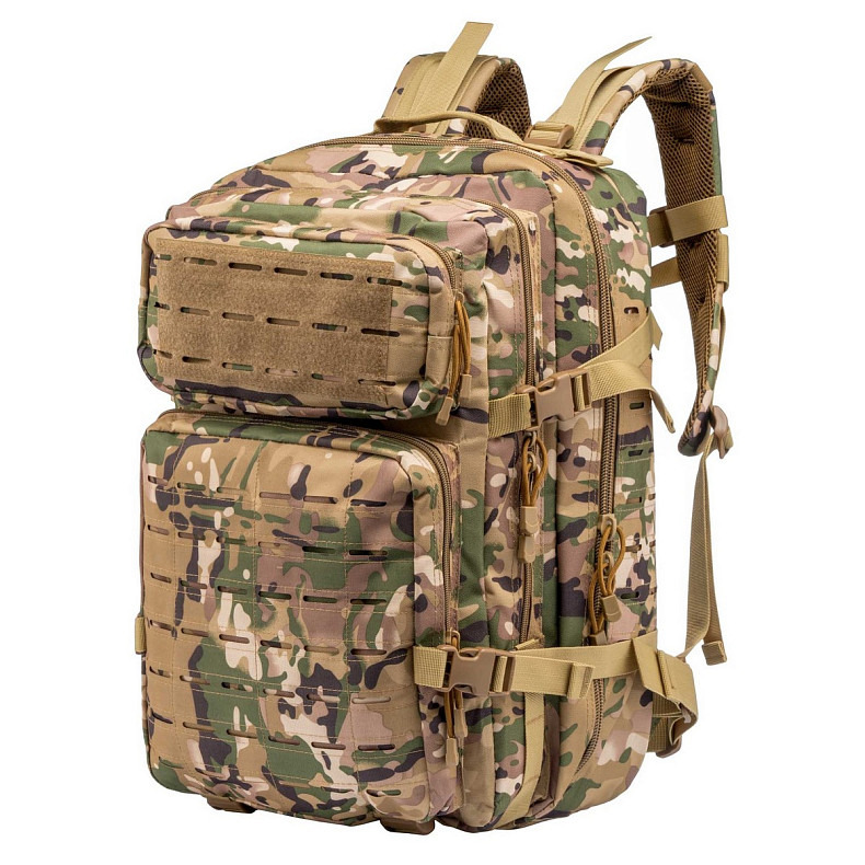 Рюкзак тактичний 2Е, 45L, Laser Cut, камуфляж (2E-MILTACBKP-45L-MC)