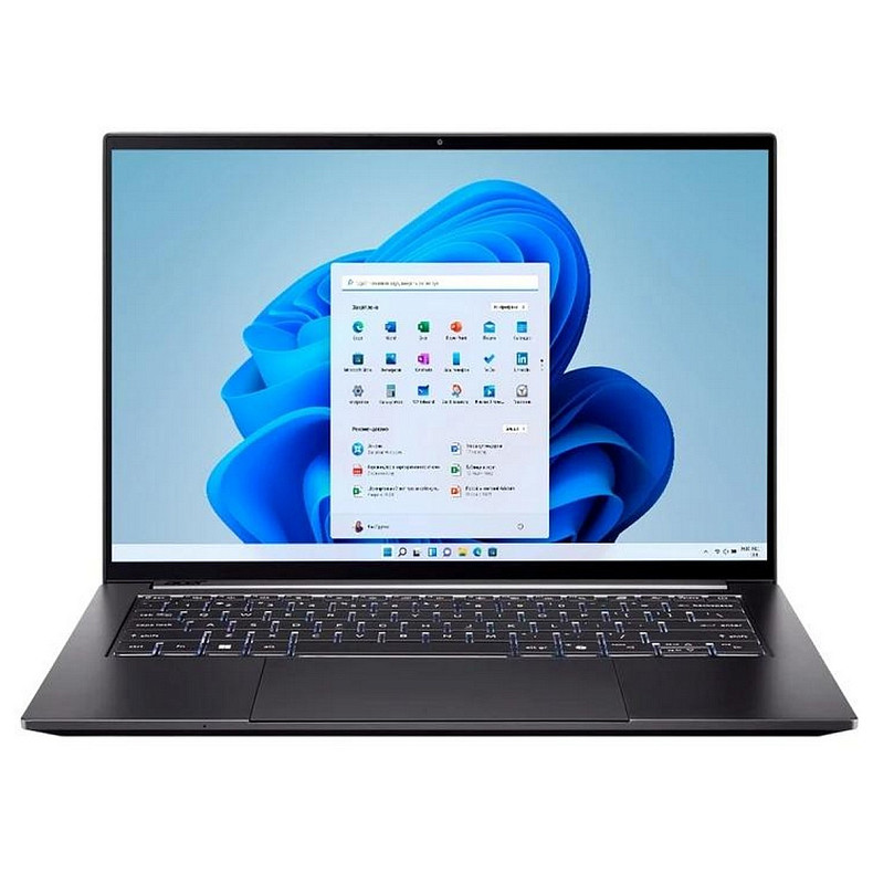 Ноутбук Acer Swift X 14 SFX14-73G 14.5" 2.8K OLED, Intel U9-285H, 32GB, F2TB, NVD5070-8, Win11, серый