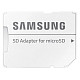 Карта памяти Samsung microSDHC 128GB C10 UHS-I R100MB/s Evo Plus + SD