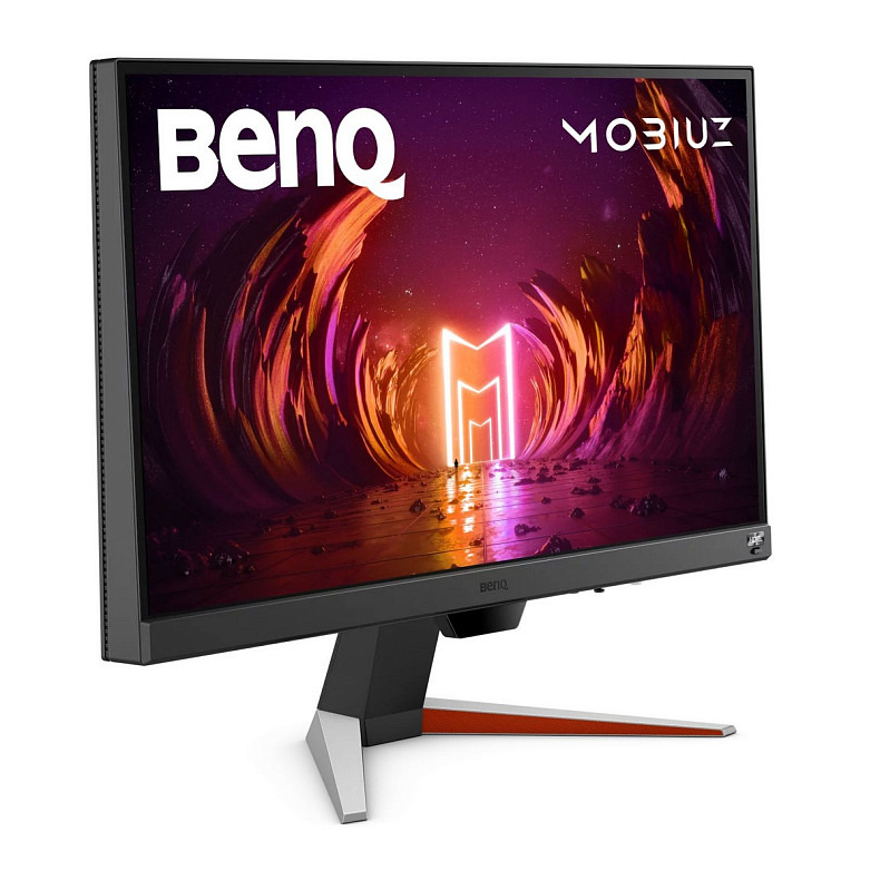 TFT 24" BenQ EX240N, FHD, VA, 165 Gz, 1 мс, HDMI, DP, колонки, темно-сірий