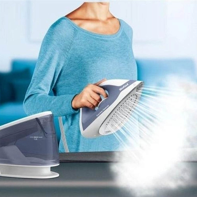 Праска-парогенератор Tefal Optimal, 2200Вт, 1200мл, паровий удар -190гр, постійна пара - 110гр, кера