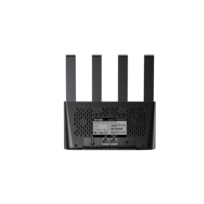Wi-Fi Роутер Tenda 4G08 (AC1200, 1GxWAN/LAN, 1GxLAN, 1xNano SIM, 4 зовнішні антени)