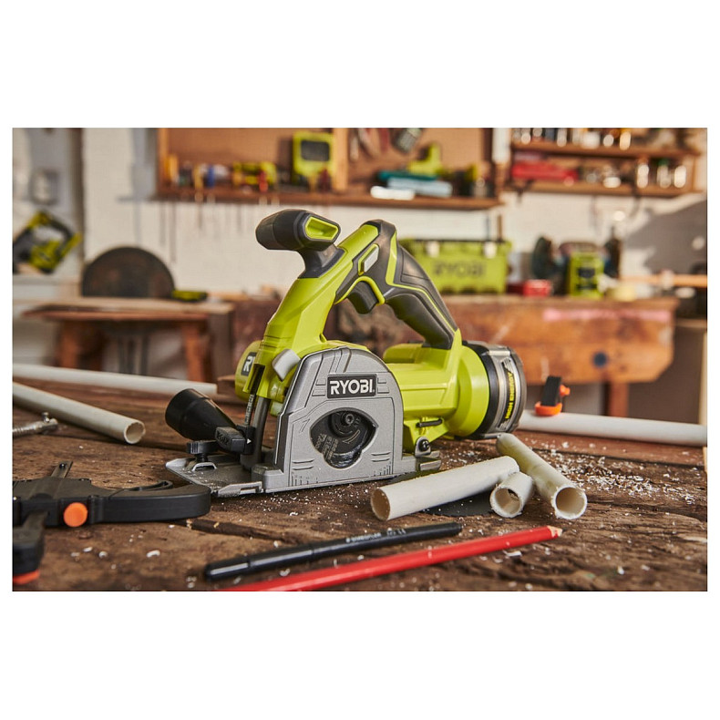 Пила универсальная дисковая аккумуляторная Ryobi R18MMS-0 ONE+ 18В