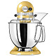 Кухонная машина KitchenAid Artisan 4,8 л 5KSM175PSEMY с откидным блоком, цвет величественный желтый