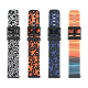 Оригинальный силиконовый ремешок для Amazfit Bip черно-оранжевый (A17263)