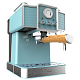 Кофеварка рожковая CECOTEC Power Espresso 20 Tradizionale Light Blue