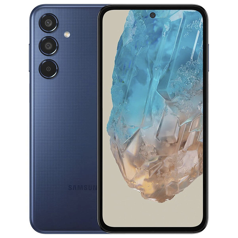 Смартфон Samsung Galaxy M35 5G SM-M356 6/128GB Dual Sim Dark Blue (SM-M356BDBBEUC)