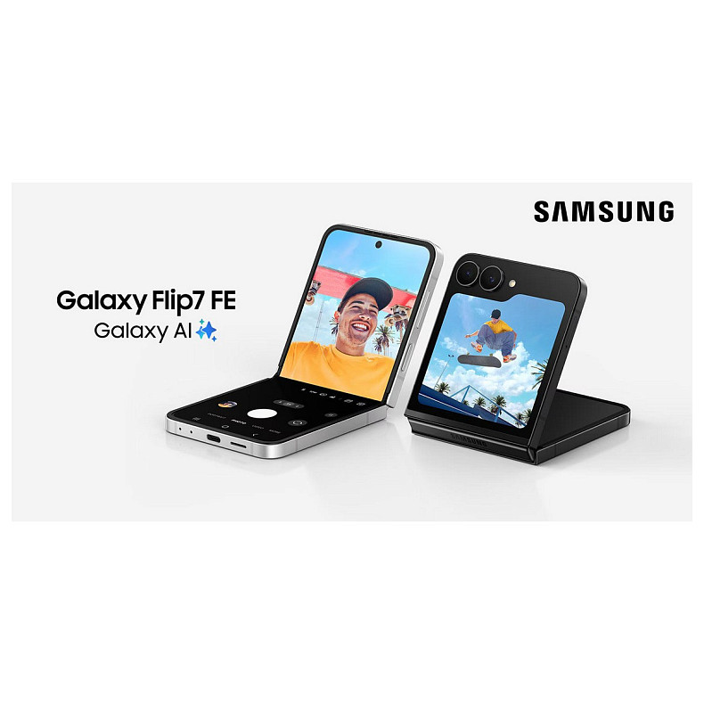 Смартфон Samsung Galaxy Flip7 FE 8/128 BLACK (SM-F761BZKGSEK)