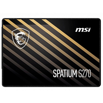 SSD диск MSI Spatium S270 960GB 2.5" SATAIII 3D TLC (S78-440P130-P83)
