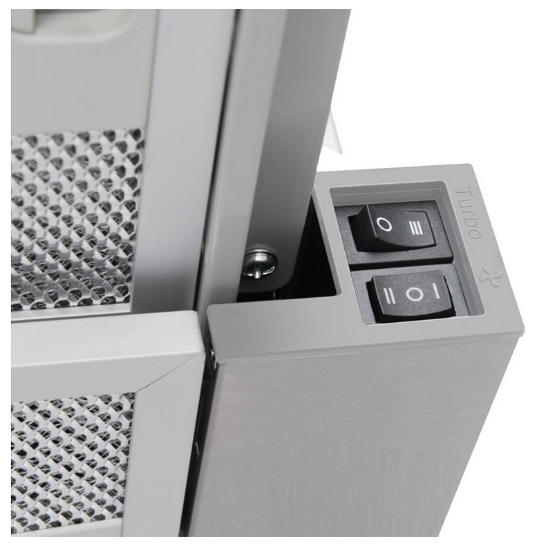 Витяжка Hansa телескопічна, 60см, 475м3ч, чорний