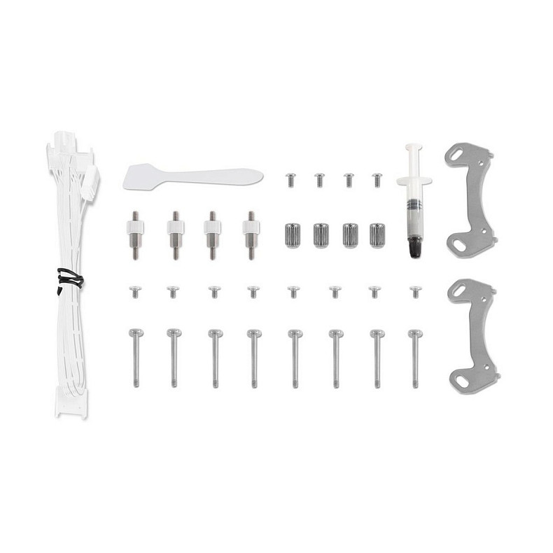 Система водяного охолодження AeroCool Oasis L240 White (ACLA-OA24117.21)