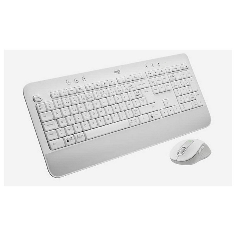 Комплект (клавиатура, мышь) беспроводной Logitech MK650 Combo for Business White (920-011032)