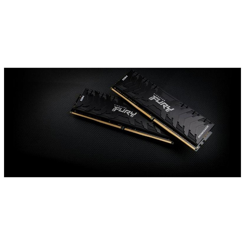 ОЗУ Kingston Fury Renegade DDR4 2x16GB 4600 MHz Black (KF446C19RB1K2/32)