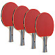Набір для настільного тенісу Joola Team School 4 Bats 8 Balls (54825)