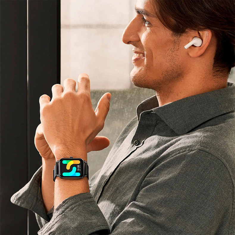 Смарт-часы Xiaomi Haylou RS4 PLUS LS11 Magnetic Strap Black