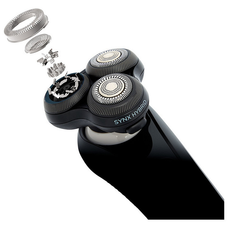 Бритва електр. Remington роторна X5 Limitless X,  бритв.головок-3, от сети, сух.+волог., тример, вод