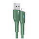 Кабель Usams US-SJ425 USB - Lightning, 1.2 м, Green (SJ425USB03)