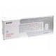 Комплект (клавиатура, мышь) A4Tech F1512 White USB