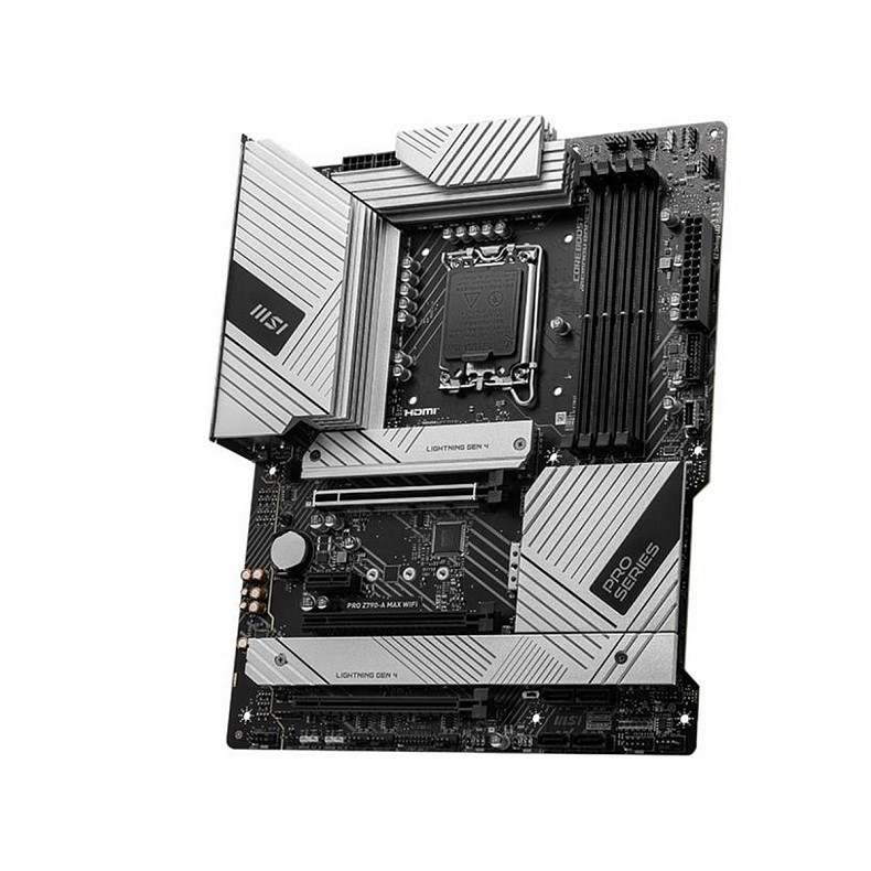 Материнcька плата MSI PRO Z790-A MAX WIFI s1700 Z790 4xDDR5 HDMI DP Wi-Fi BT ATX