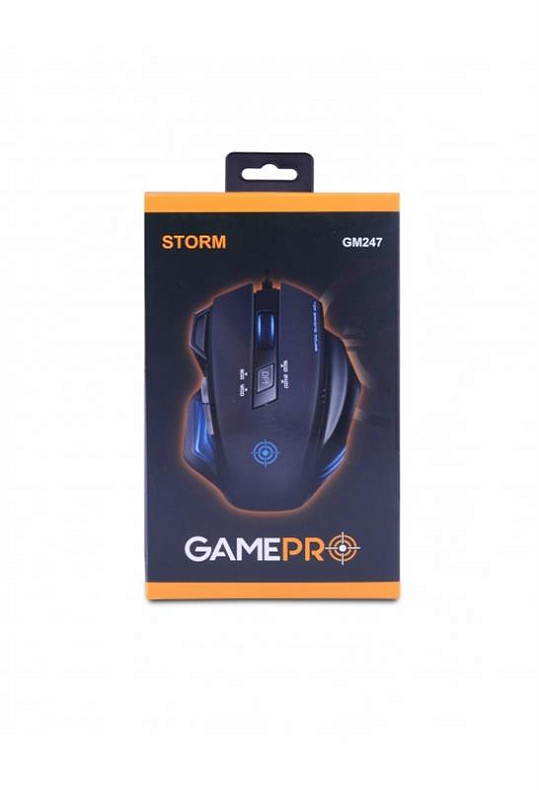 Миша GamePro Storm GM247 Black USB