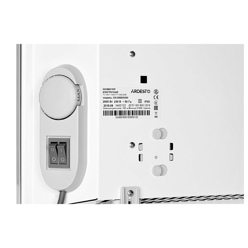 Конвектор Ardesto CH-2000MOW