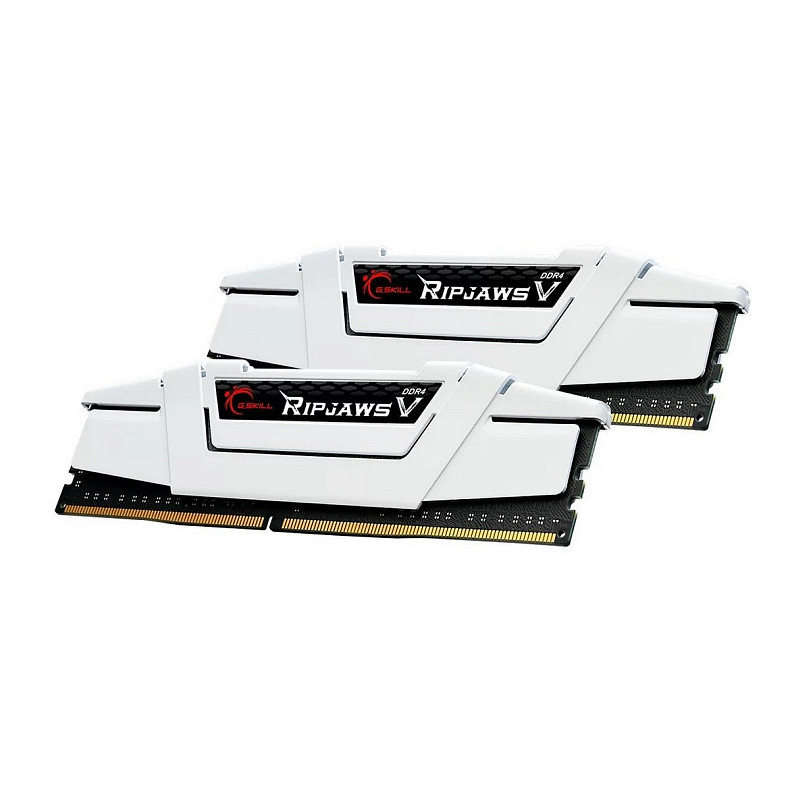 ОЗУ G.Skill Ripjaws V DDR4 2x16GB 3600 White (F4-3600C18D-32GVW)