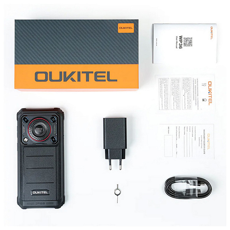 Смартфон Oukitel WP36 8GB/128GB Black