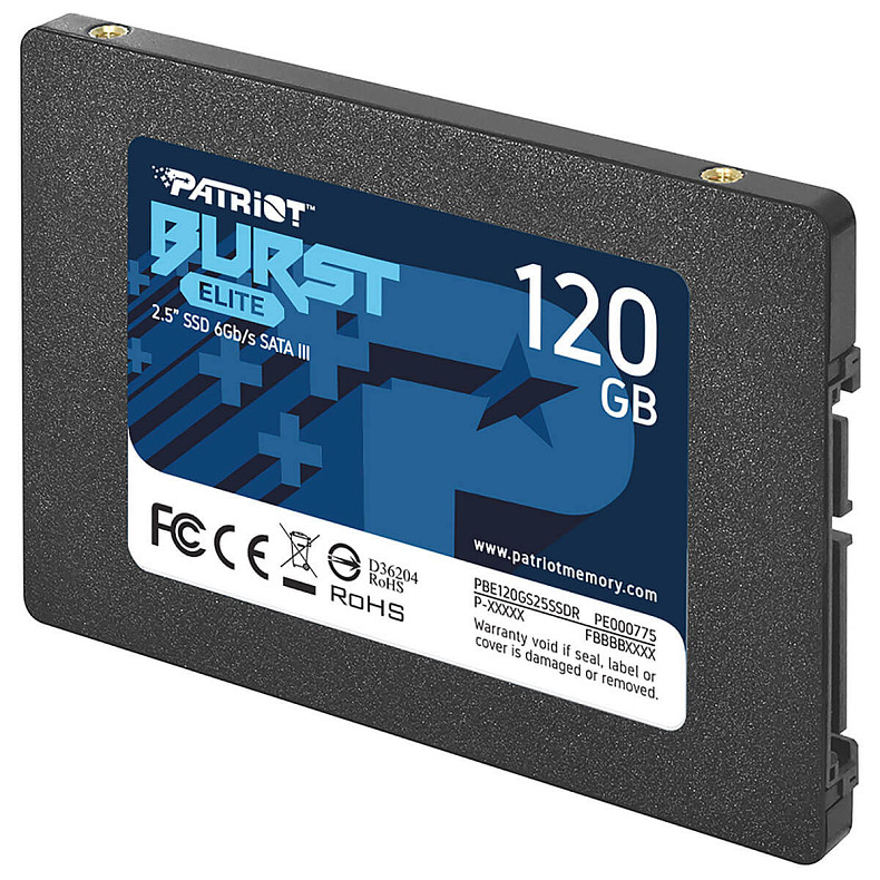 SSD диск Patriot Burst Elite 120GB (PBE120GS25SSDR)