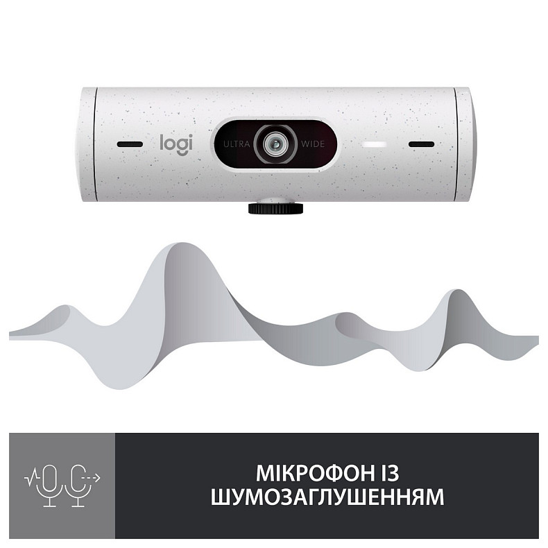 Веб-камера Logitech Brio 500 White (960-001428)