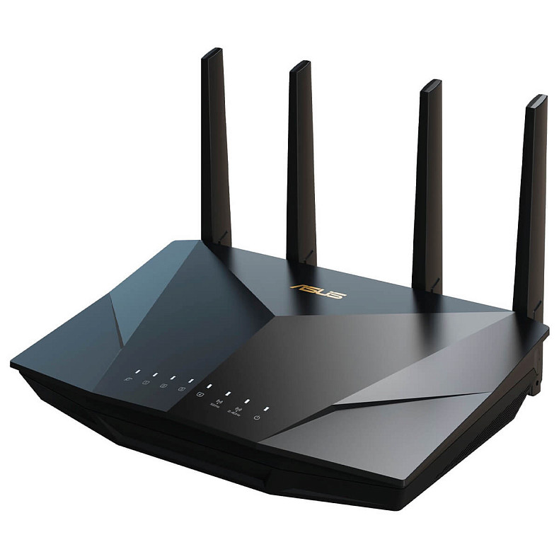 Wi-Fi Роутер ASUS RT-AX5400 4xGE LAN 1xGE WAN 1xUSB3.2 MU-MIMO OFDMA MESH